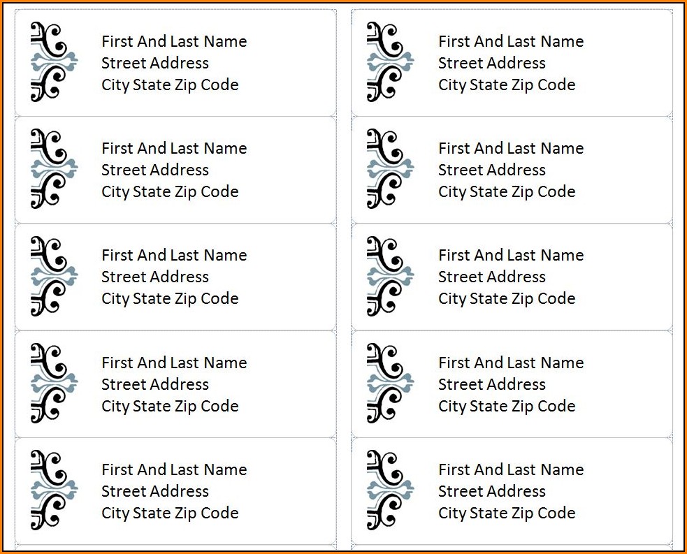 Address Label Templates