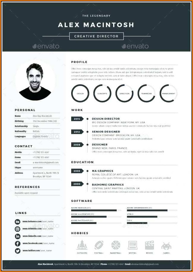 Architecture Resume Template Free Download