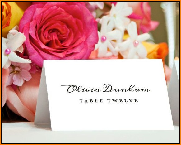 Avery Place Card Template 5302