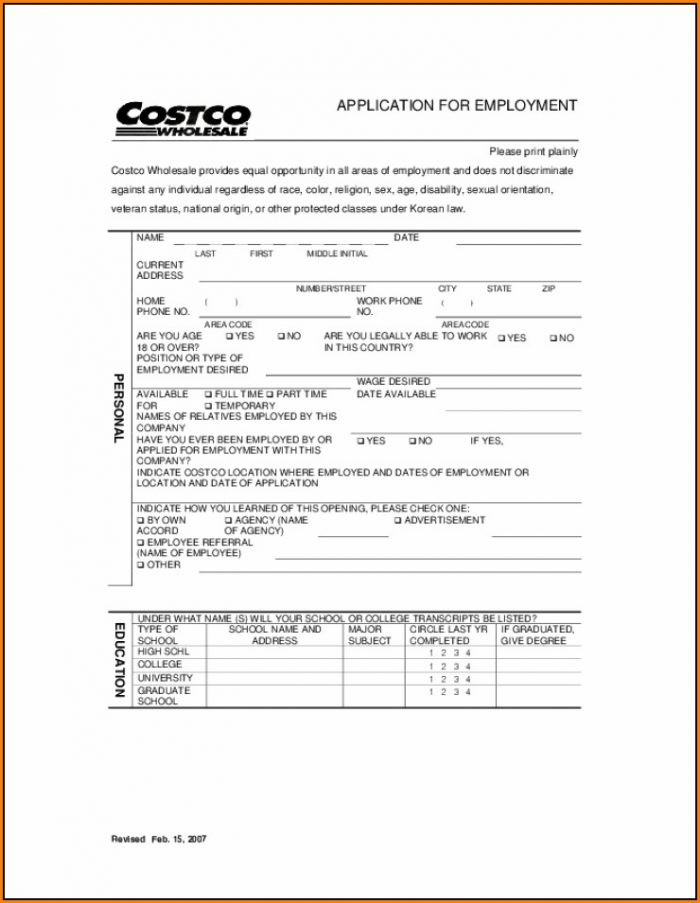 Costco Job Application Pdf Job Application Resume Examples MW9pBb7VAJ