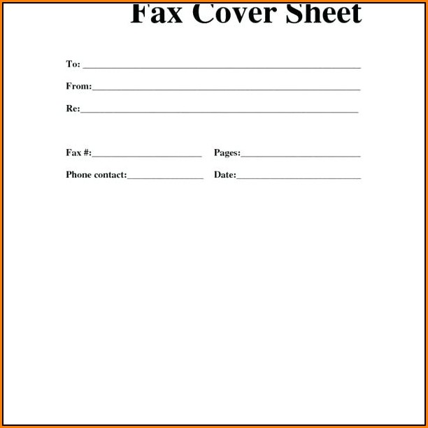Free Printable Fax Cover Letter