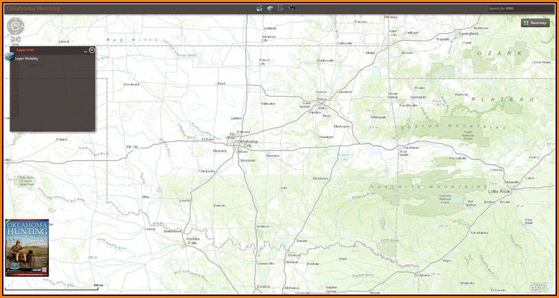 Oklahoma Public Hunting Land Maps