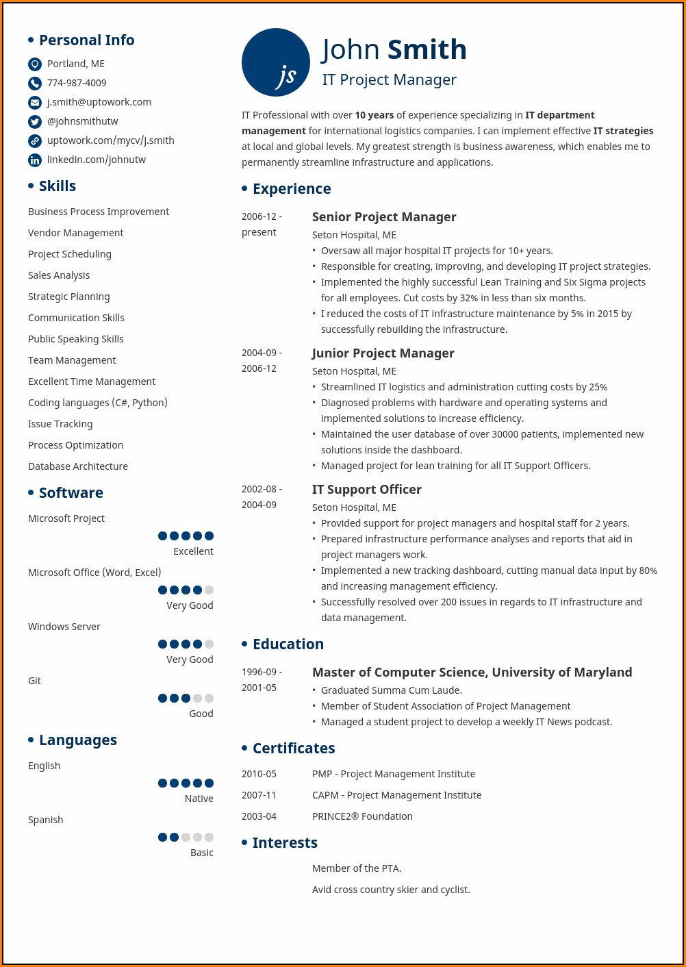 Resume Maker Professional 11.0