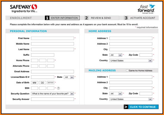 Safeway Online Job Application