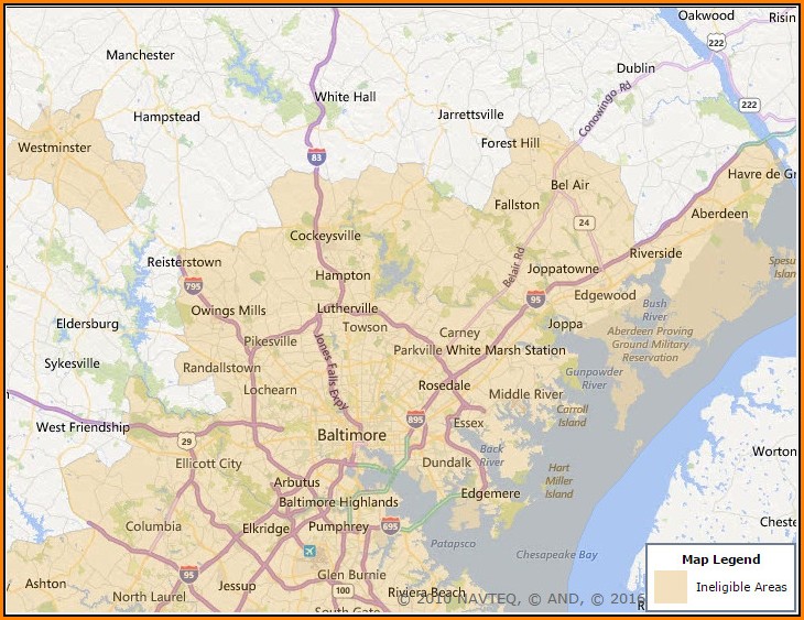 Usda Home Loan Map Maryland
