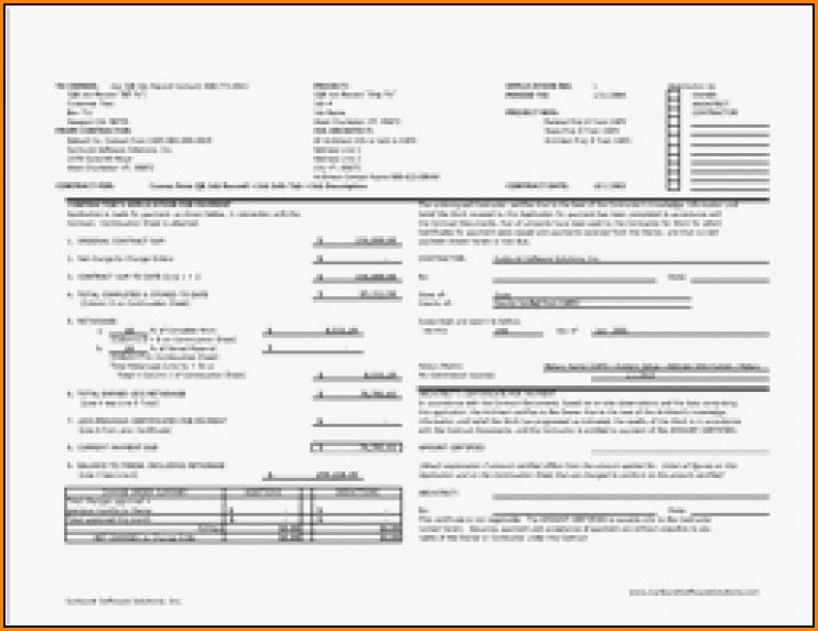 Aia Billing Form