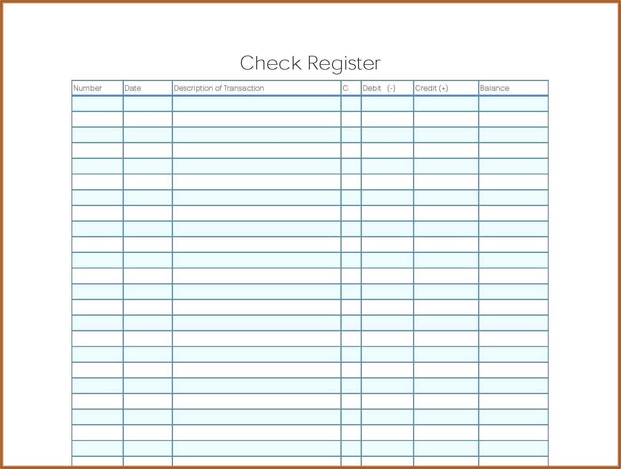 Blank Business Check Template Pdf