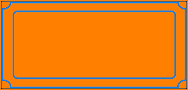 Blank Ticket Template Png