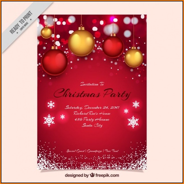 Christmas Flyer Template Free Word