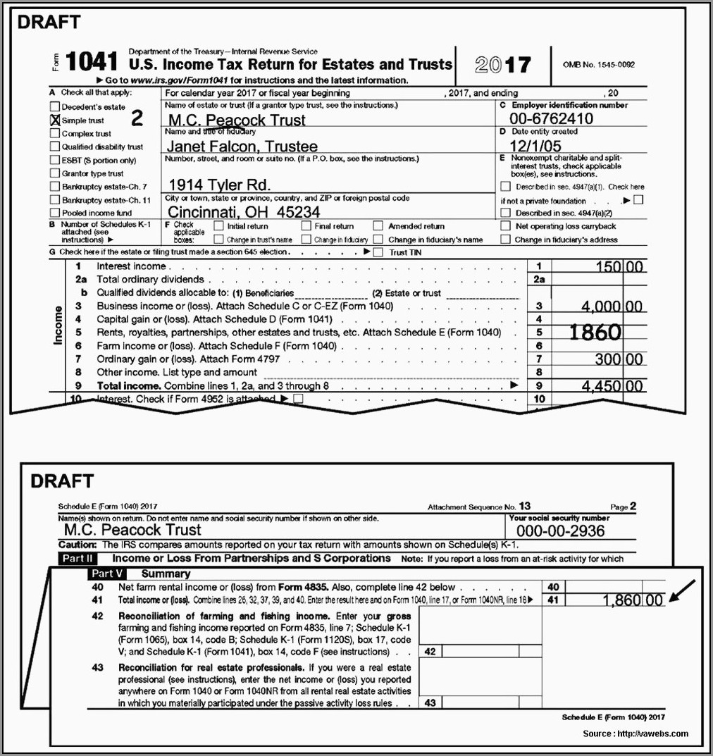 Irs Tax Form 1040ez 2017