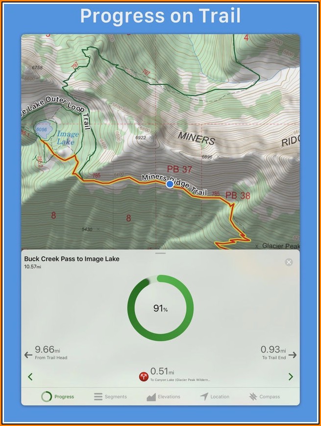 Lake Topo Maps App