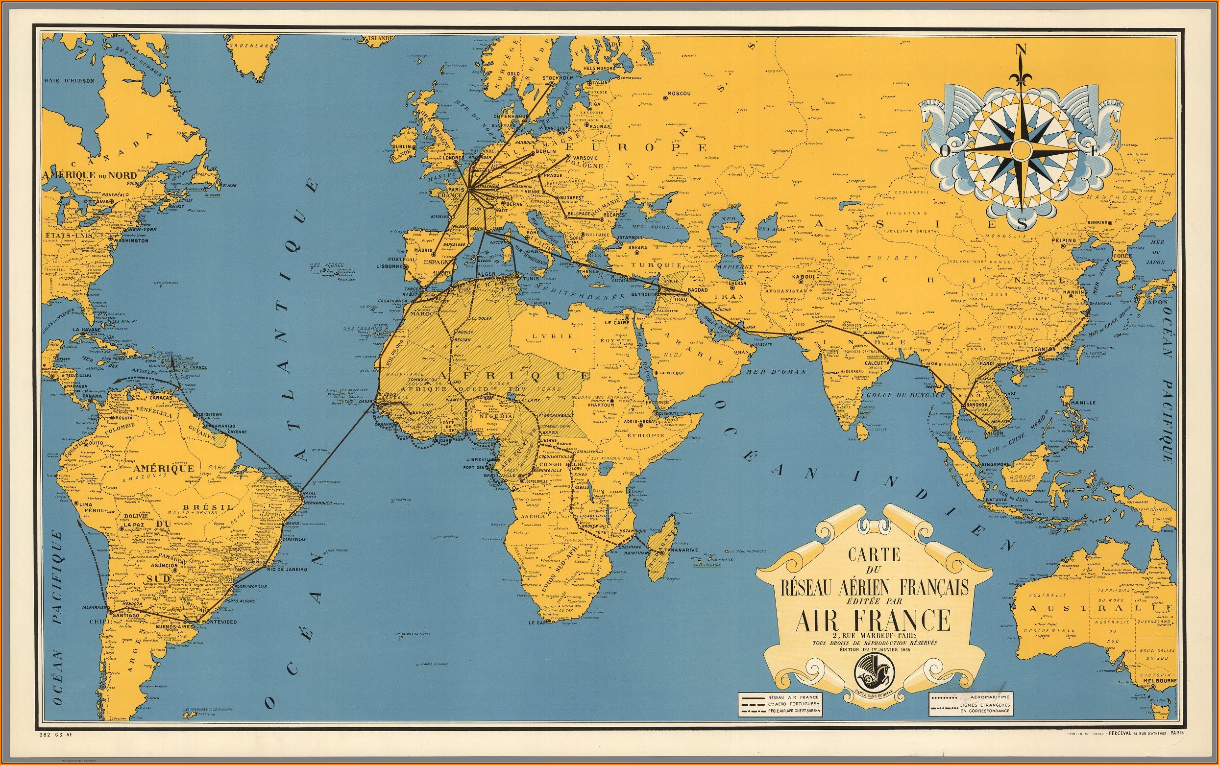 Large Printable World Map Free