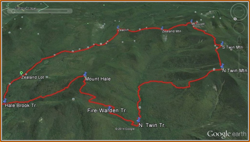 Maine Hiking Trail Maps