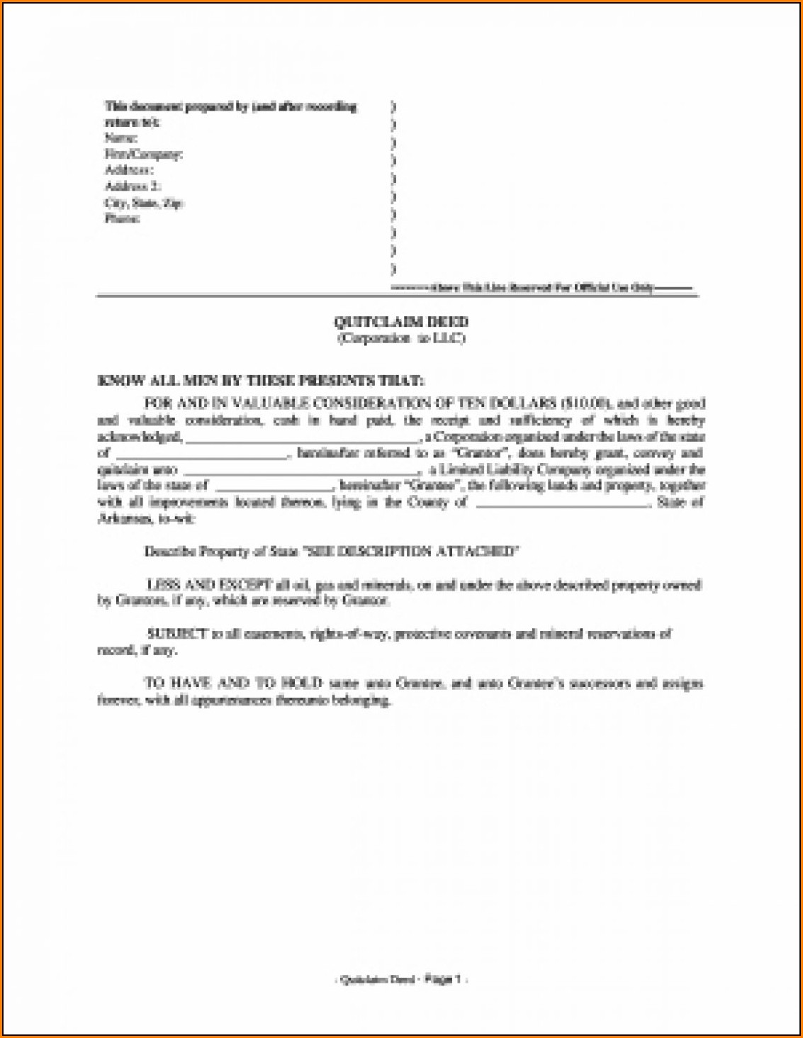 Michigan Quit Claim Deed Form Example Form Resume Examples wRYPmNaV4a