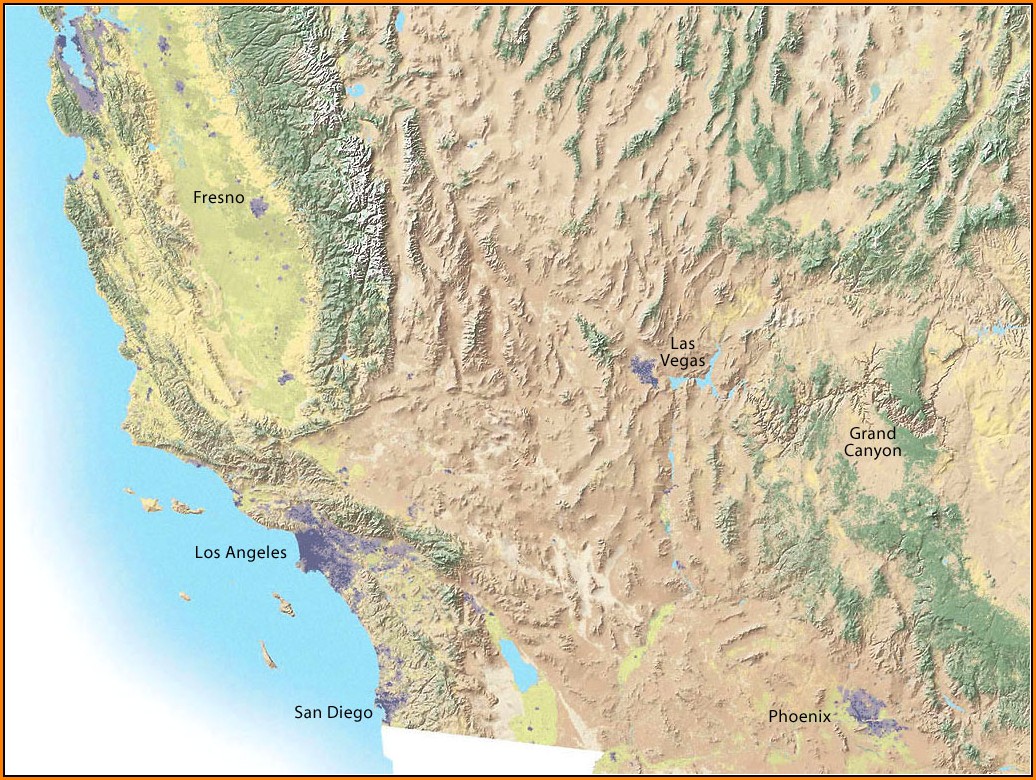 Nevada Topo Map