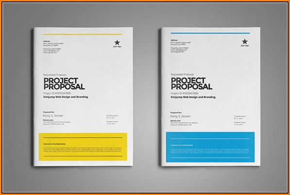 Proposal Template Design Free Download Word
