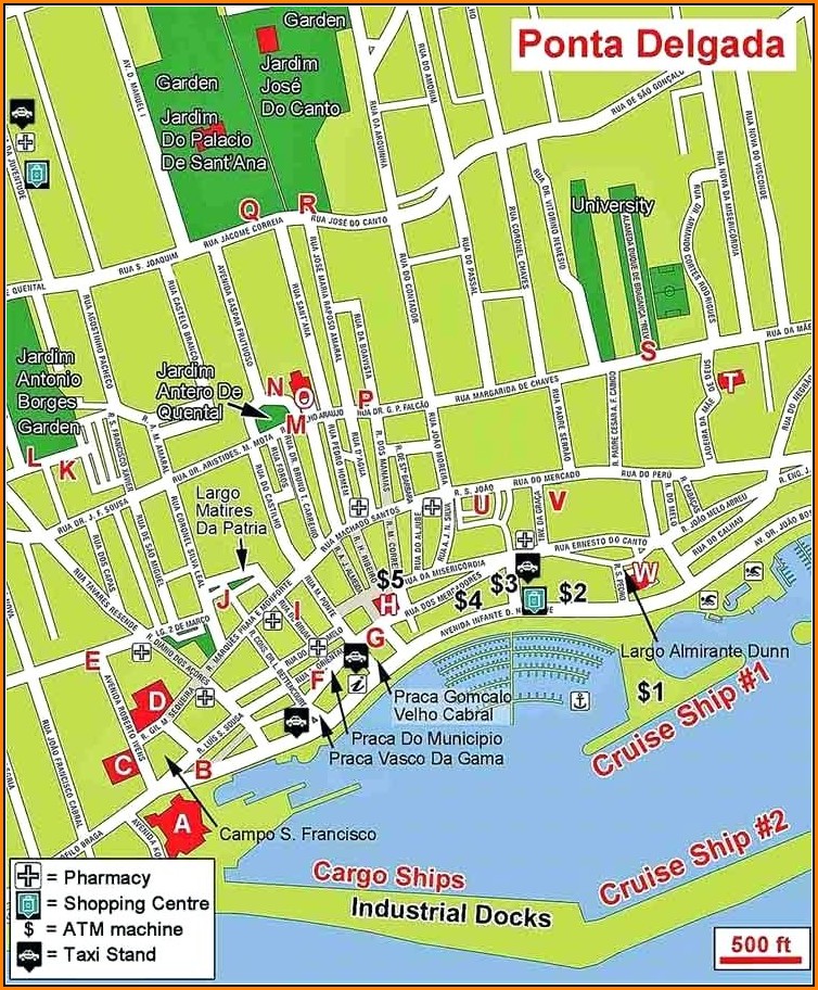 Tourist Map Of Panama City Beach Florida