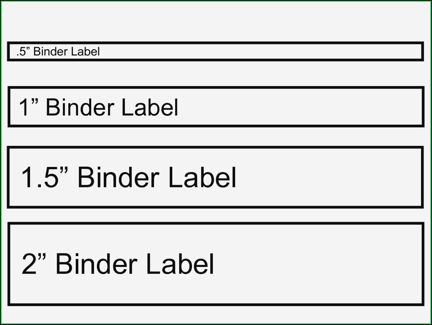 Avery Binder Templates