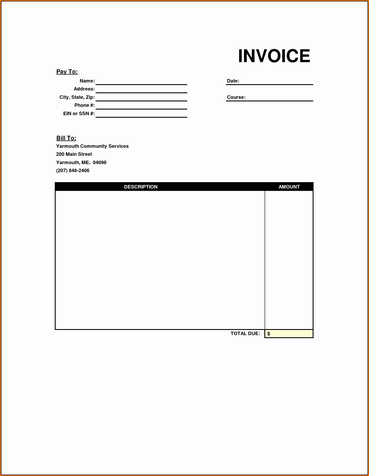 Free Blank Invoice Template Pdf Template 1 Resume Examples MW9ppkO9AJ