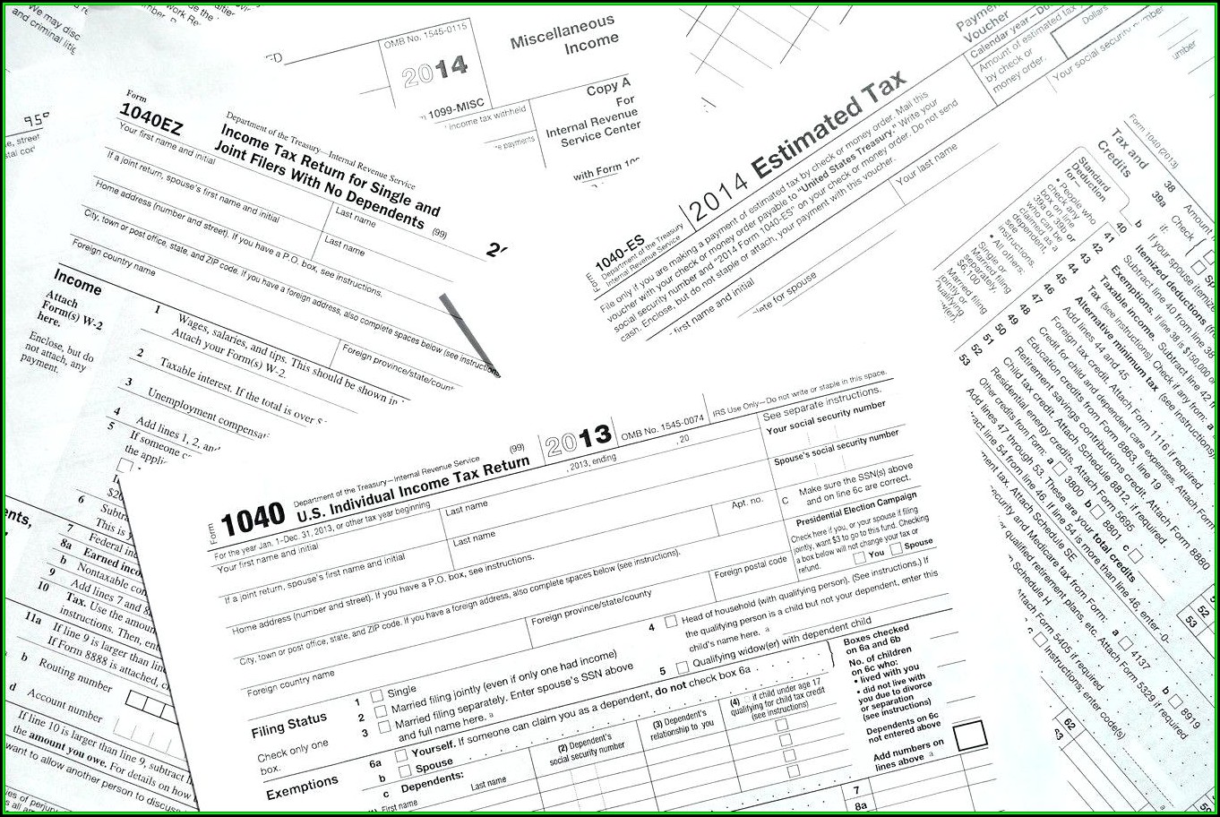 2013 Tax Return Form 1040a