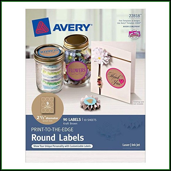 Avery Oval Labels 22829 Template