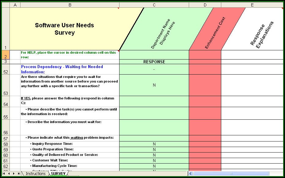 Crm Requirements Gathering Template