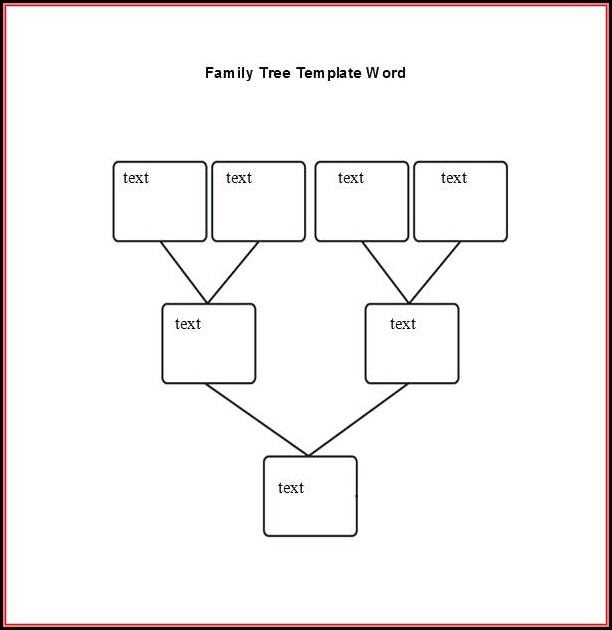 Family Tree With Photos Microsoft Templates