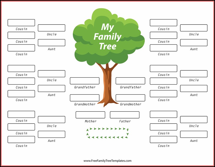 Family Tree With Template