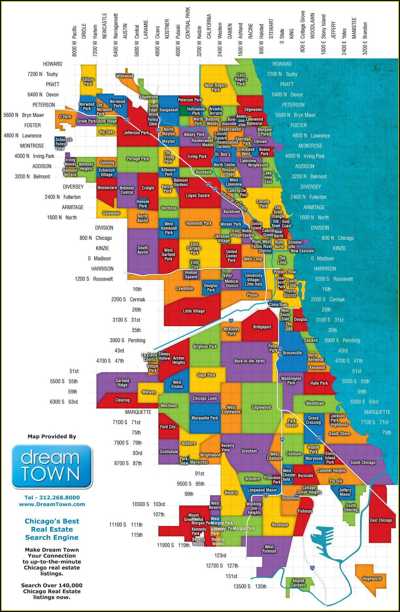 Maps Of Chicago Neighborhoods