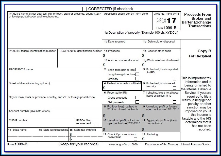 Free Printable 1099 Misc Form 2016