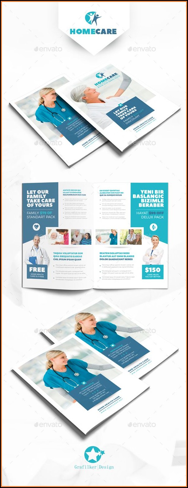 Home Health Care Brochure Templates
