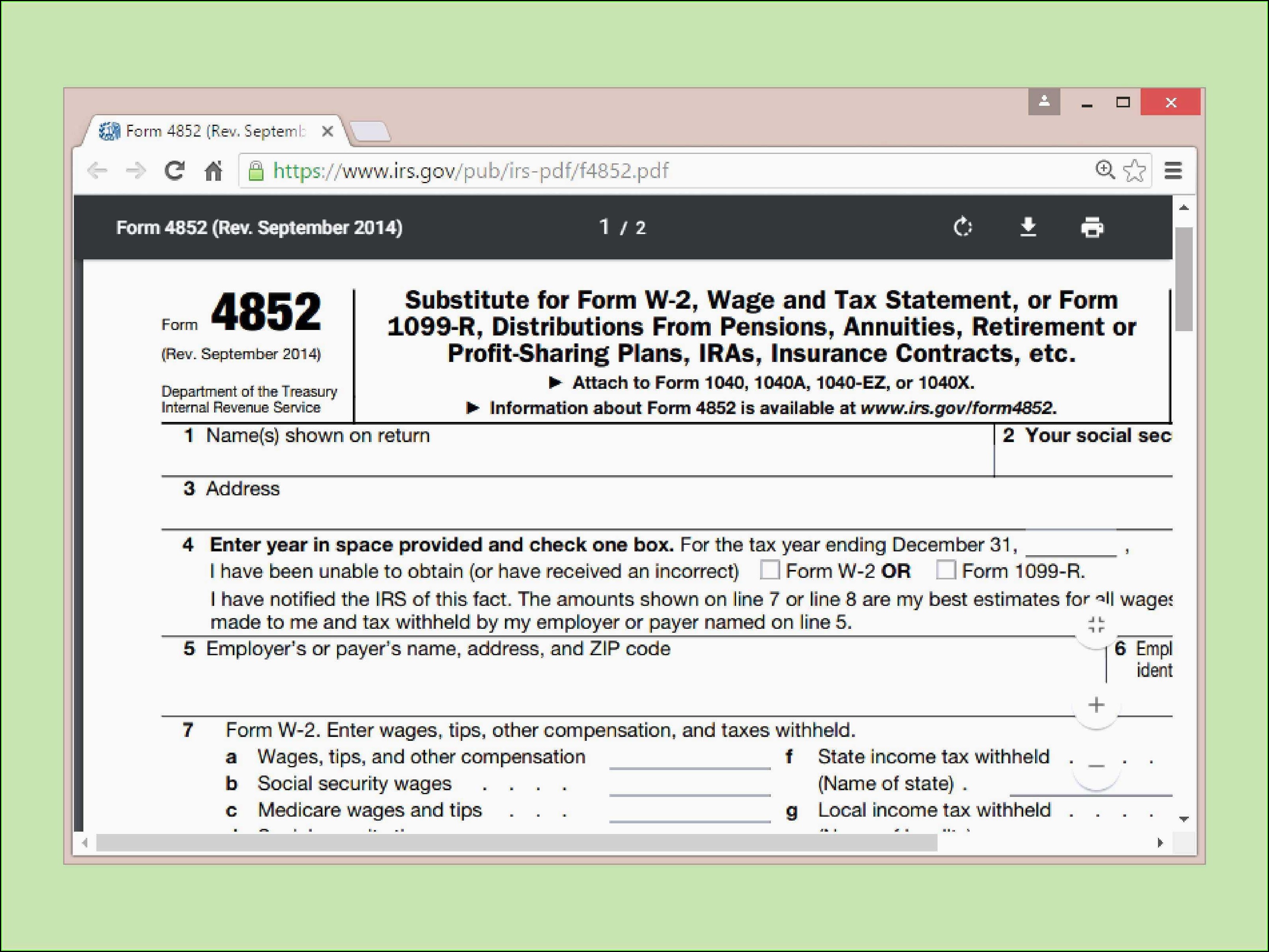 Irs Form 1040x Instructions 2014