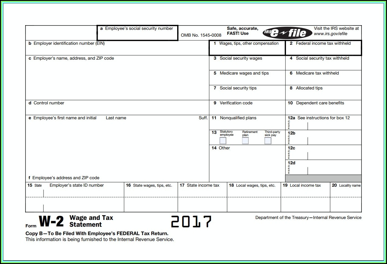 Irs W 2 Forms Order