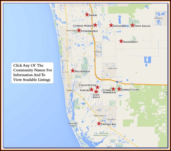 Naples Real Estate Map