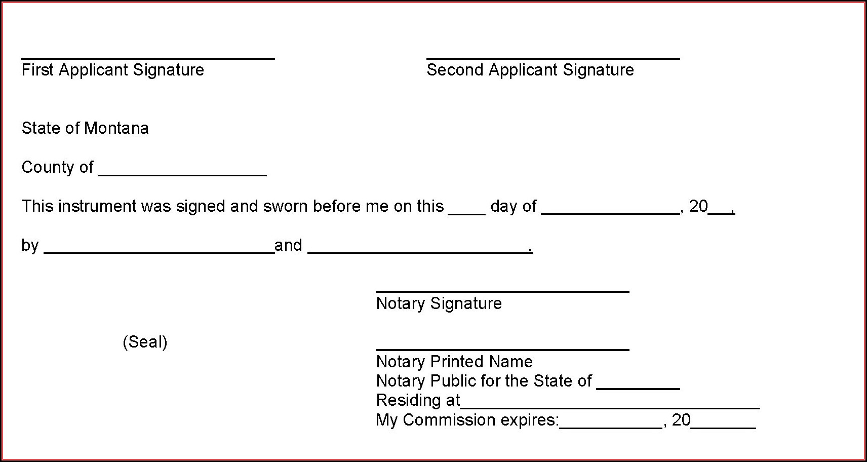 Notary Public Forms Georgia