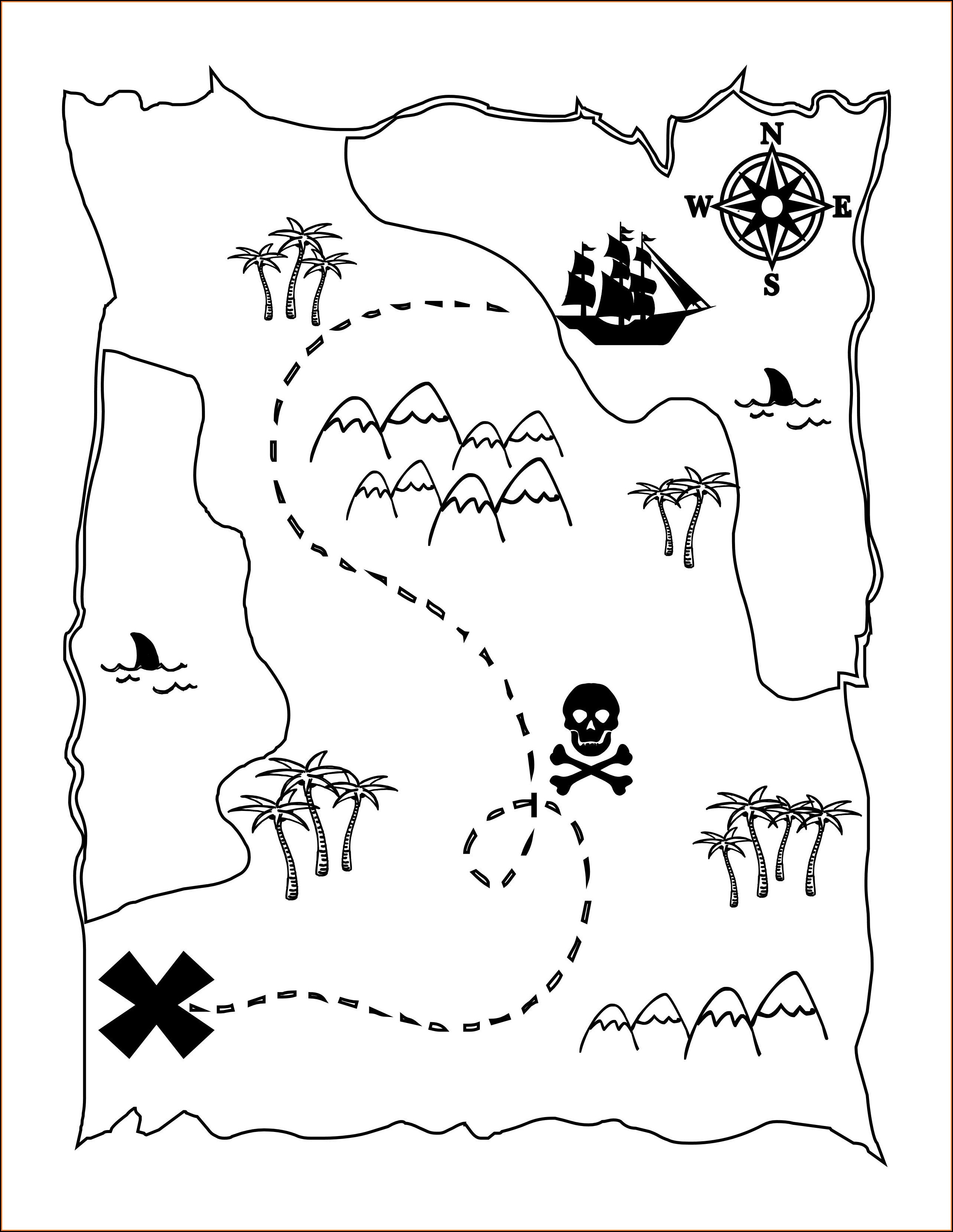 Pirate Maps Printable