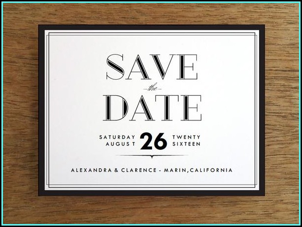 Free Printable Save The Date Templates