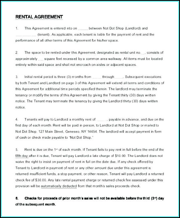 Free Subletting Agreement Template Uk
