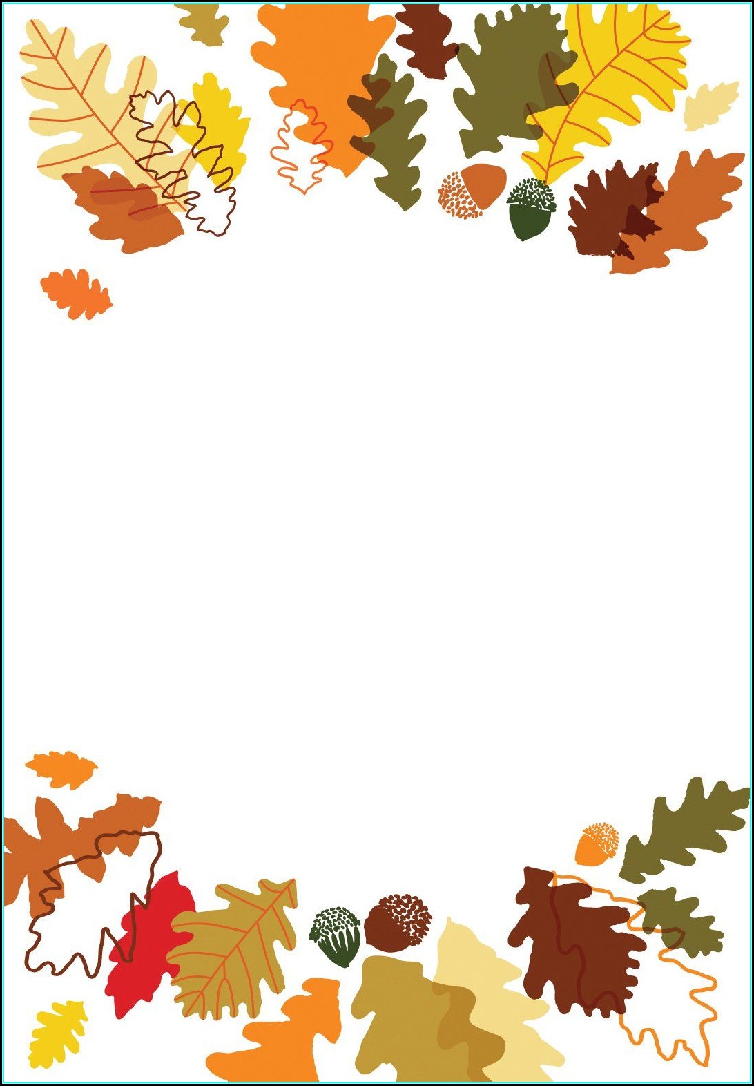 Free Thanksgiving Invitation Templates For Word
