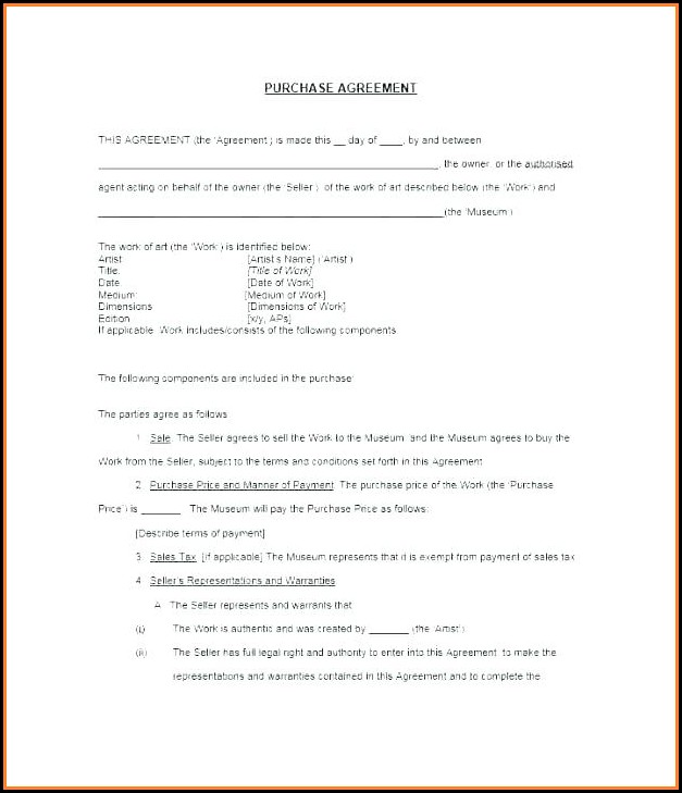 Simple Real Estate Buy Sell Agreement Template