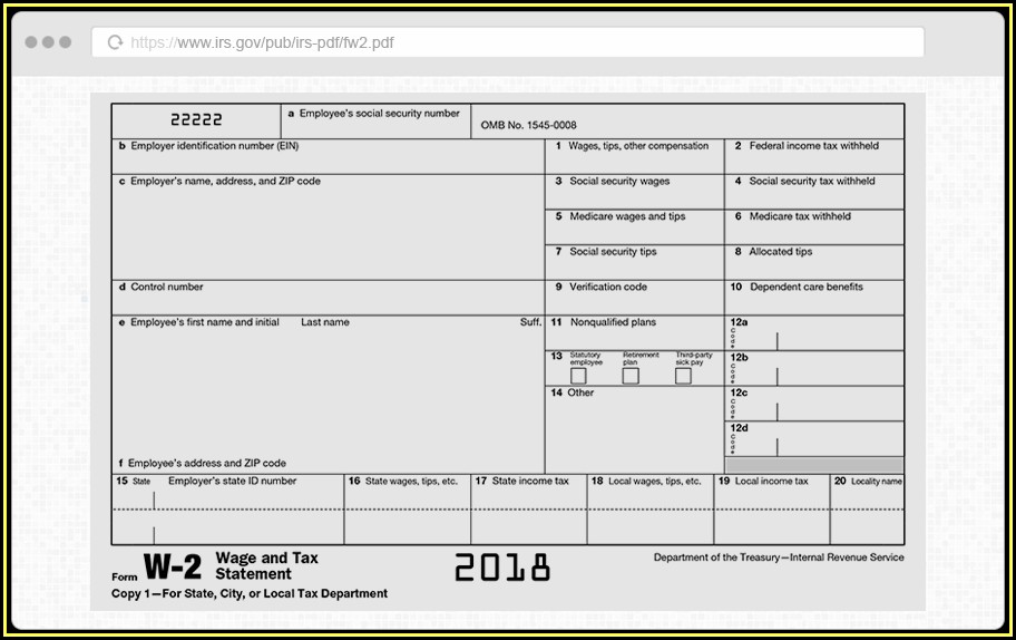W2 1099 Form Requirements