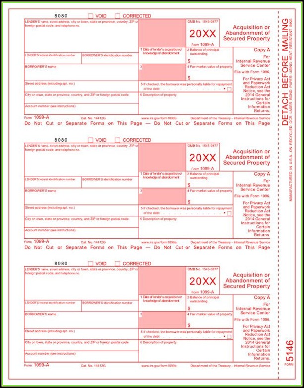 File A Tax Form 1099