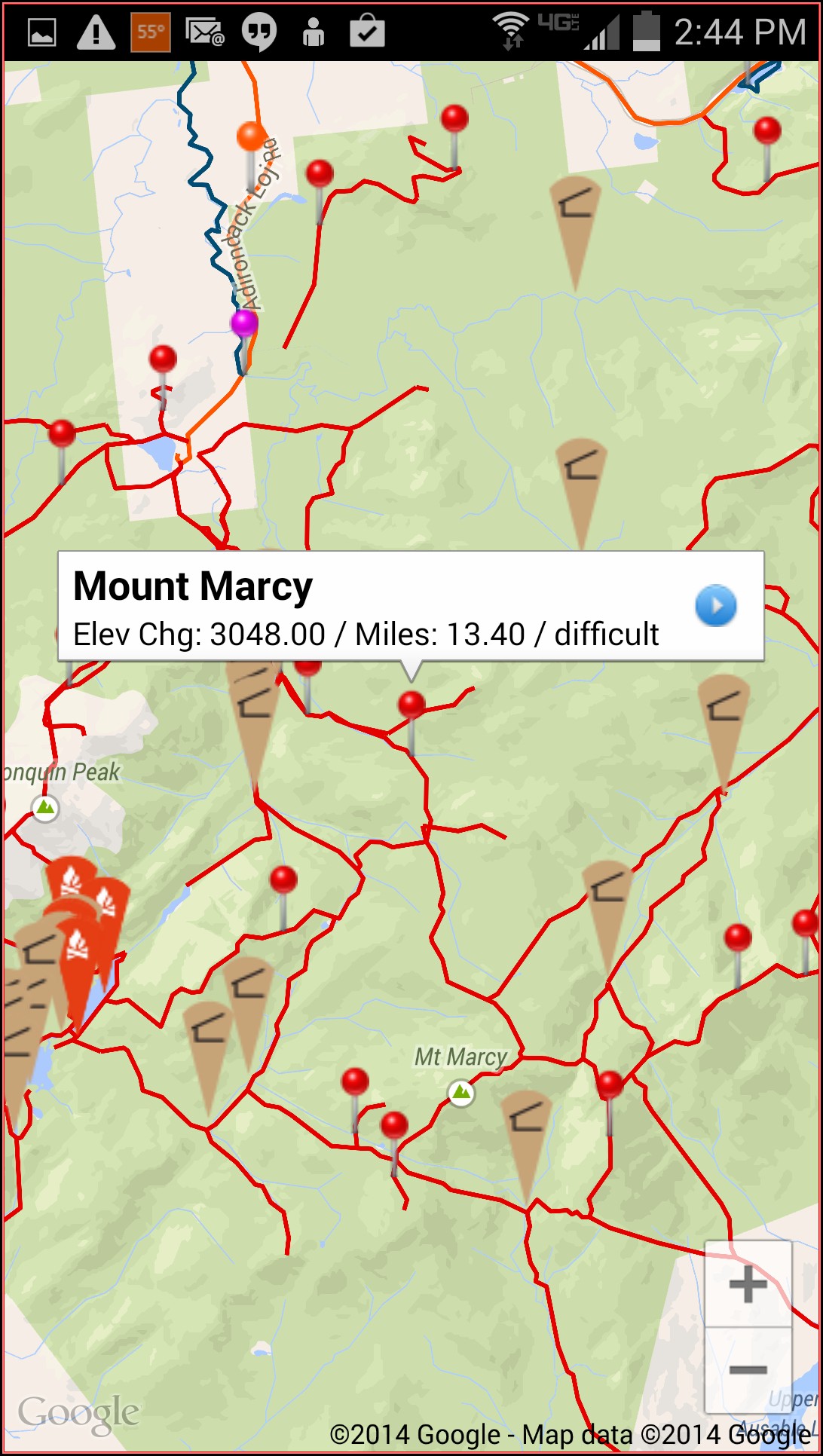 Adirondack Gps Trail Maps