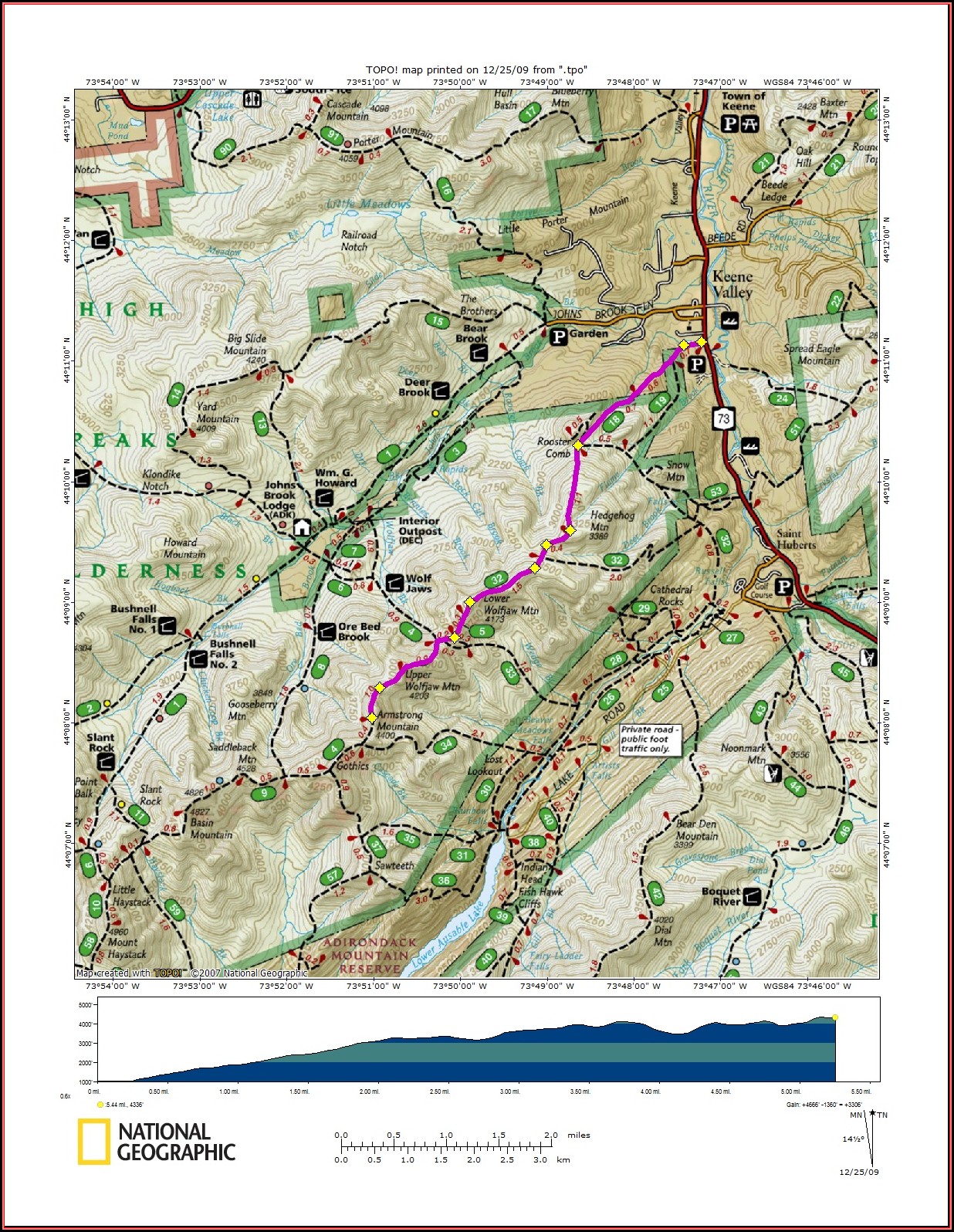 Adirondack Trail Maps Hikes