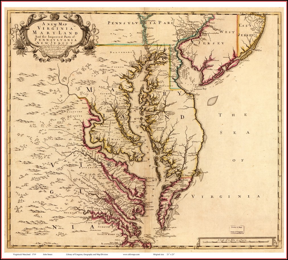 Chesapeake Bay Maps
