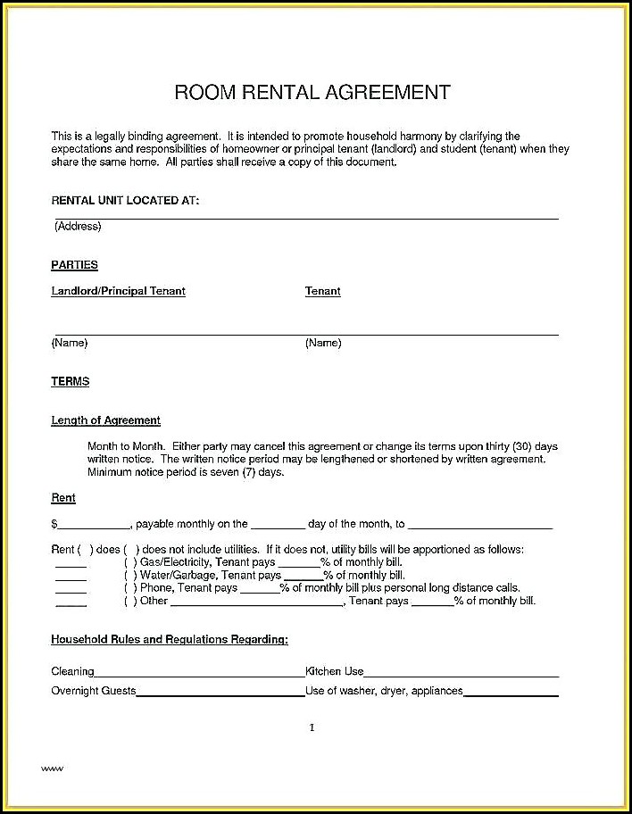 Commercial Sublet Lease Agreement Template Uk