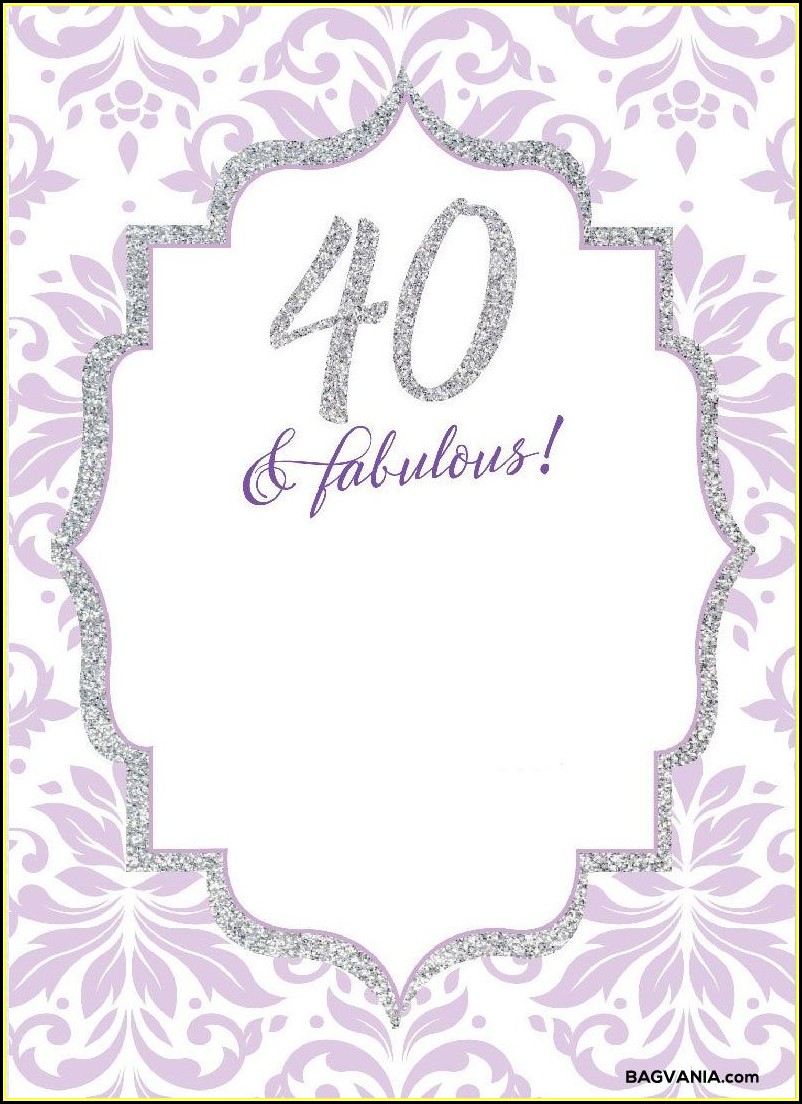 Free Birthday Invitation Templates For Adults