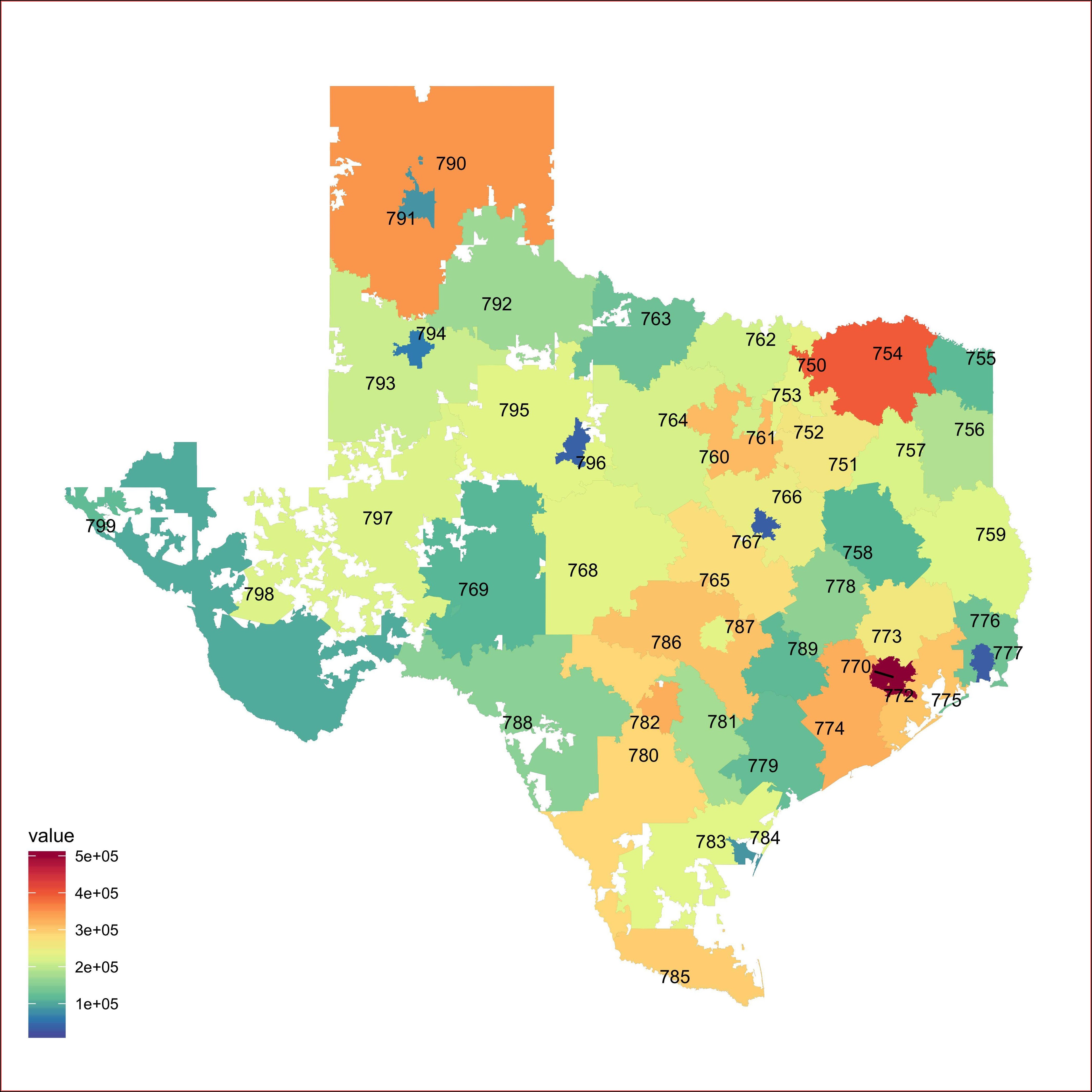 Heat Map By Zip Code