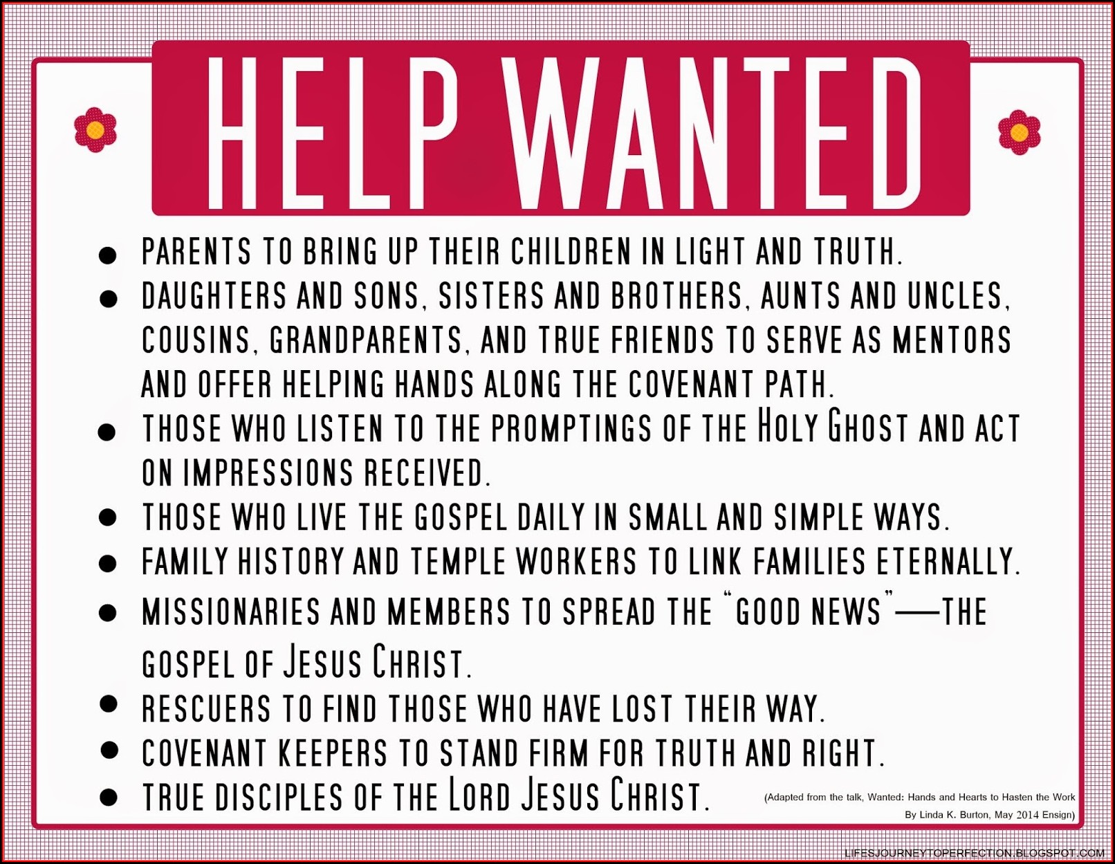 Help Wanted Ad Template