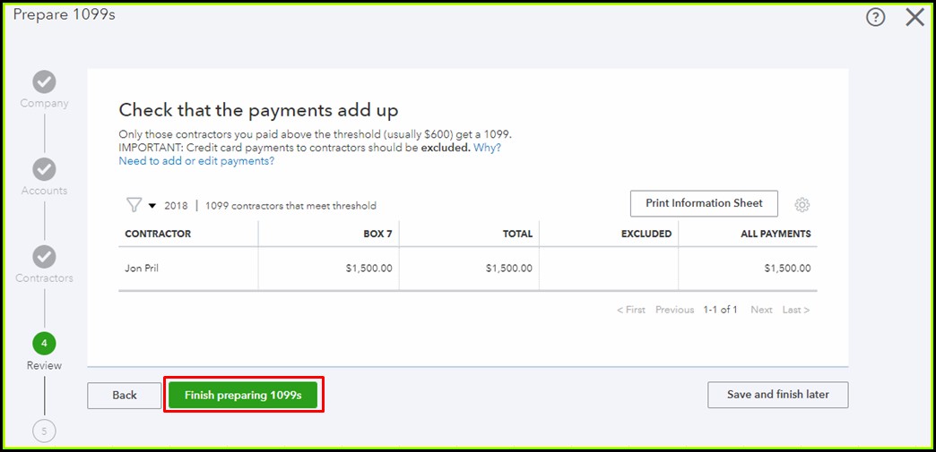 How To Create 1099 Forms In Quickbooks Online
